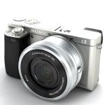 Sony Alpha 6000 ezüst digitális fényképezőgép váz + 16-50mm F3.5-5.6 OSS objektív