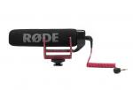 Rode Kompakt mono videomikrofon speciális Rycote Lyre felfüggesztéssel (2V Plug-On power szükséges a műkö