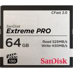 Sandisk Cfast Extreme Pro 2.0 64 GB memóriakártya, VPG130 (525 MB/s sebesség) (139791)