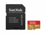 Sandisk microSDXC 1 TB Mobile Extreme memk. + adap., (olv.i seb.:190MB/s, & ír. seb.:130 MB/s), UHS-I, V30,