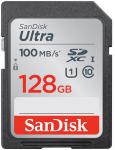 Sandisk SDXC 128 GB Ultra memóriakártya (100 MB/s) UHS-1, class 10 (186470)