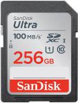 Sandisk SDXC 256 GB Ultra memóriakártya (100 MB/s) UHS-1, class 10 (186471)