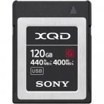 Sony XQD 120 GB (QDG120F) 440 MB/s olvasás, 400 MB/s írási sebesség 120 GB, PCIe Gen2, USB3.0