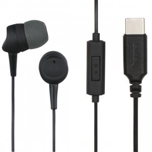 Hama BASIC4PHONE In-Ear fülhallgató, USB TYPE-C, fekete (184141)