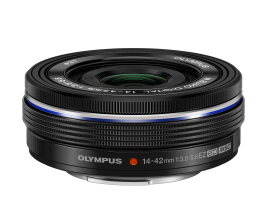 Olympus M.Zuiko Digital 14-42mm F1:3.5-5.6 EZ fekete