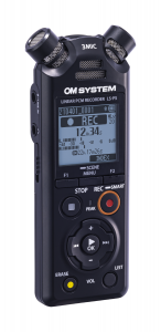 OM System LS-P5 hangrögzítő