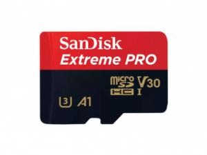 Sandisk microSDXC 1 TB Mobile Extreme PRO + adapter, (olv. seb.: 200MB/s , ír. seb.: 140MB/s) UHS-I, V30, A2
