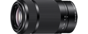 Sony SEL55210 E55-210mm f/4,5-6,3 fekete objektív