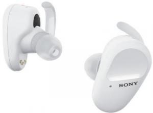 Sony WF-SP800NW True Wireless, zajszűrő fülhallgató sportoláshoz (fehér)