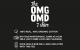 Olympus OMG-OMD póló fekete (S)